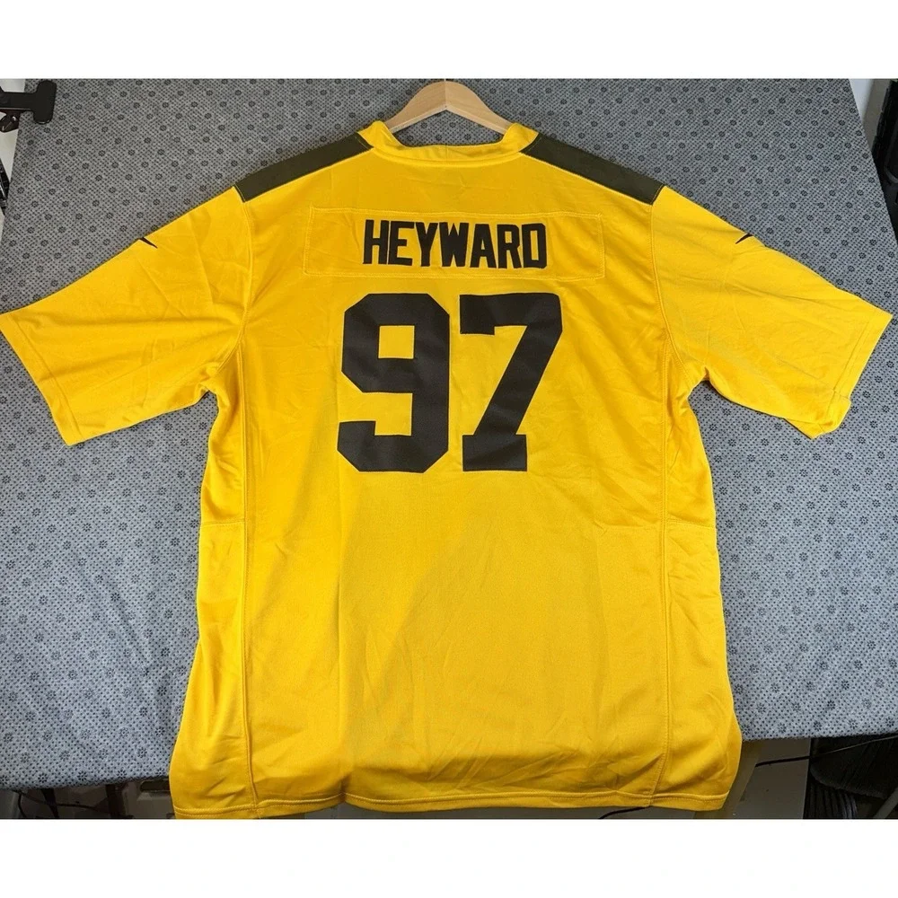 Cameron Hayward Pittsburgh Steelers Nike Gold Alternate 1933 Men's 2XL Jersey 97